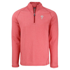 Philadelphia Phillies Cutter & Buck Peshastin Eco Fleece Recycled Raglan Quarter-Zip Top | MLB US
