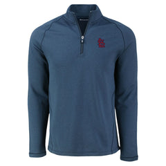 St. Louis Cardinals Cutter & Buck Peshastin Eco Fleece Recycled Raglan Quarter-Zip Top | MLB US