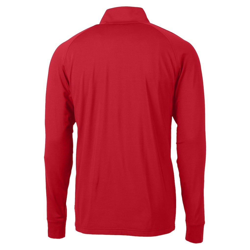 Kansas City Chiefs  Cutter & Buck Adapt Eco DryTec Raglan Quarter-Zip Jacket