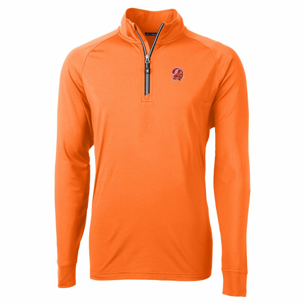 Tampa Bay Buccaneers  Cutter & Buck Adapt Eco DryTec Raglan Quarter-Zip Jacket