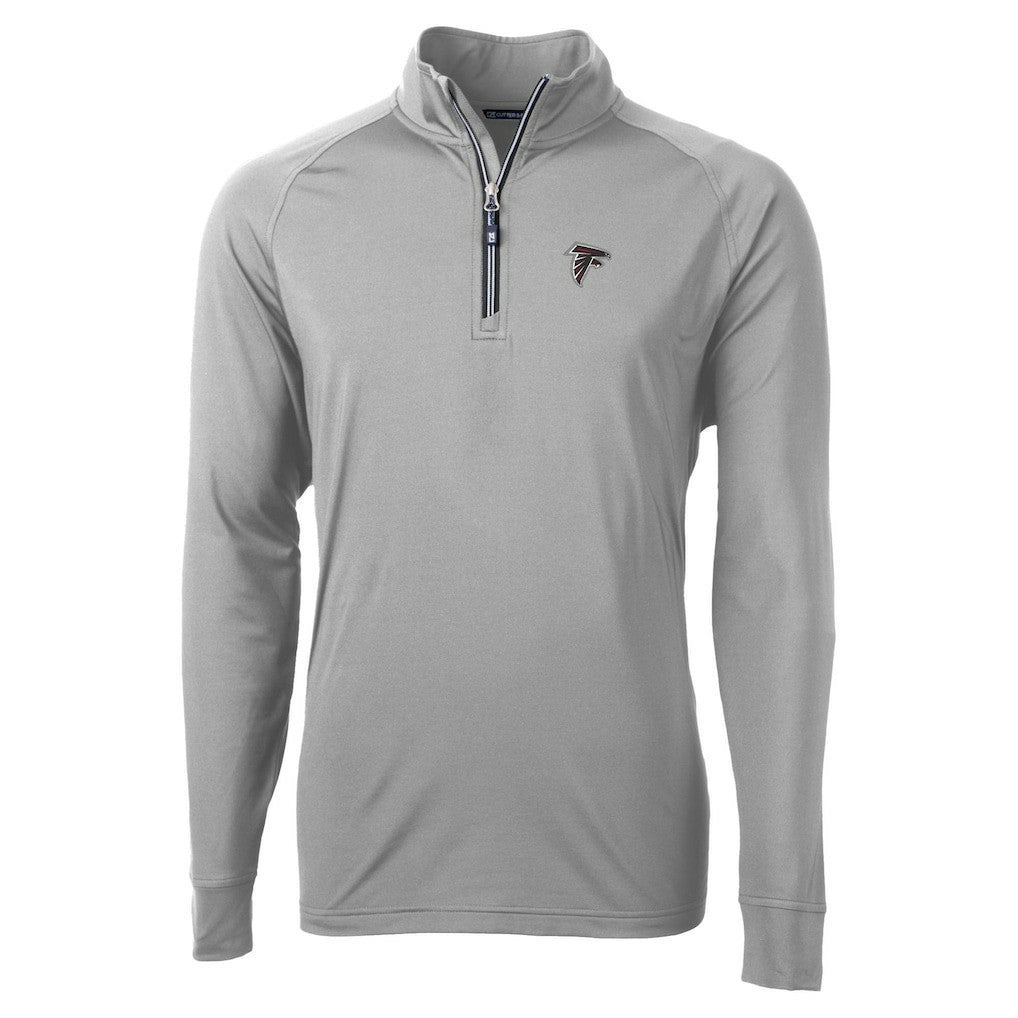 Atlanta Falcons  Cutter & Buck Adapt Eco DryTec Raglan Quarter-Zip Jacket