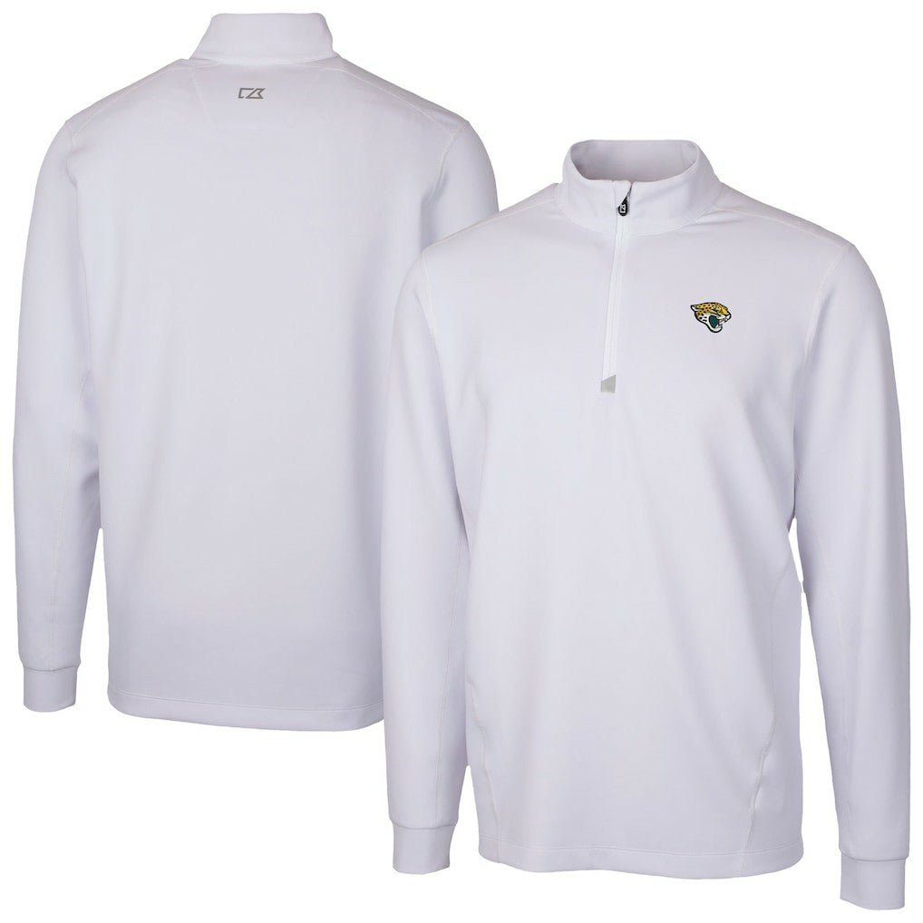 Jacksonville Jaguars  Cutter & Buck Traverse Stretch Quarter-Zip Top
