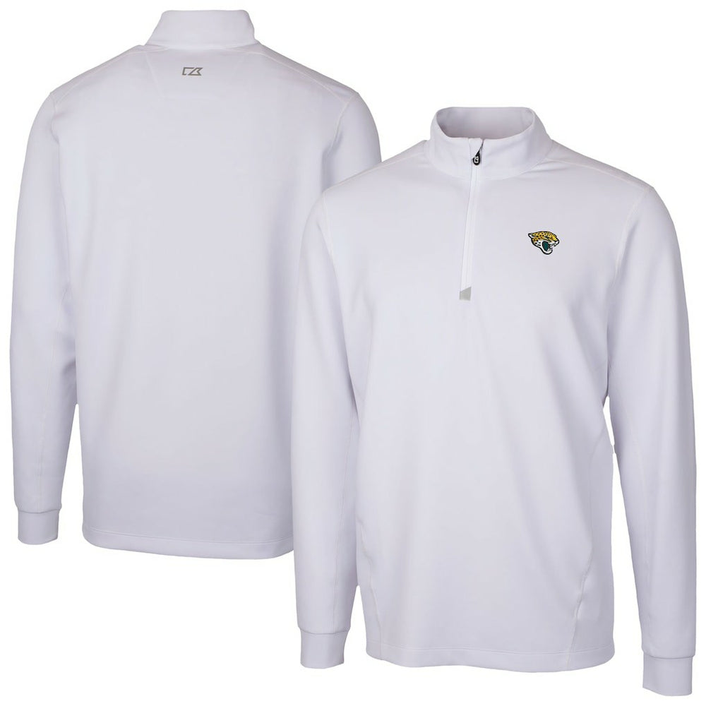 Jacksonville Jaguars  Cutter & Buck Traverse Stretch Quarter-Zip Top