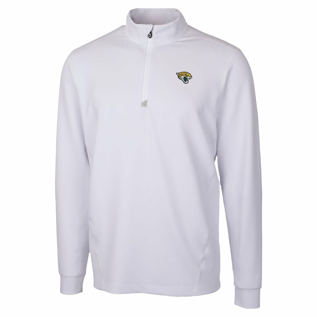 Jacksonville Jaguars  Cutter & Buck Traverse Stretch Quarter-Zip Top