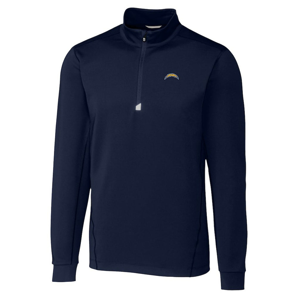 Los Angeles Chargers  Cutter & Buck Traverse Stretch Quarter-Zip Top