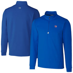 New York Giants  Cutter & Buck Traverse Stretch Quarter-Zip Top