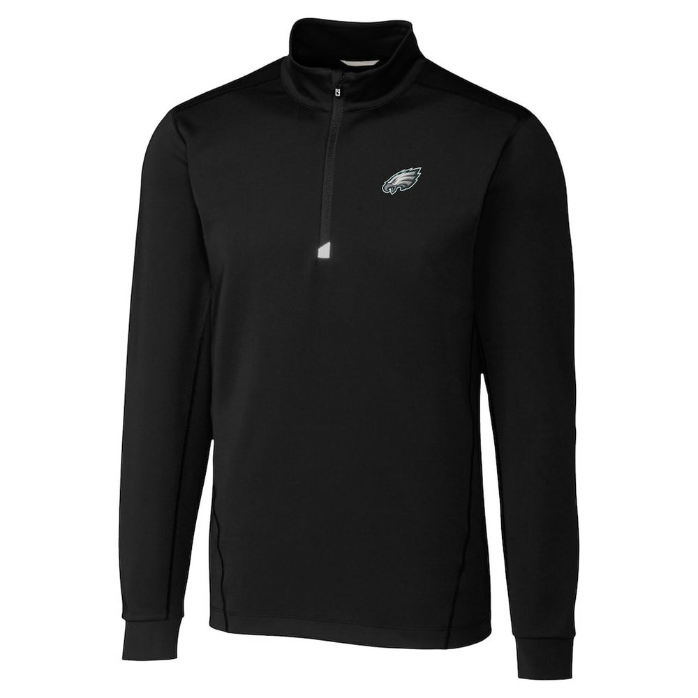 Philadelphia Eagles  Cutter & Buck Traverse Stretch Quarter-Zip Top