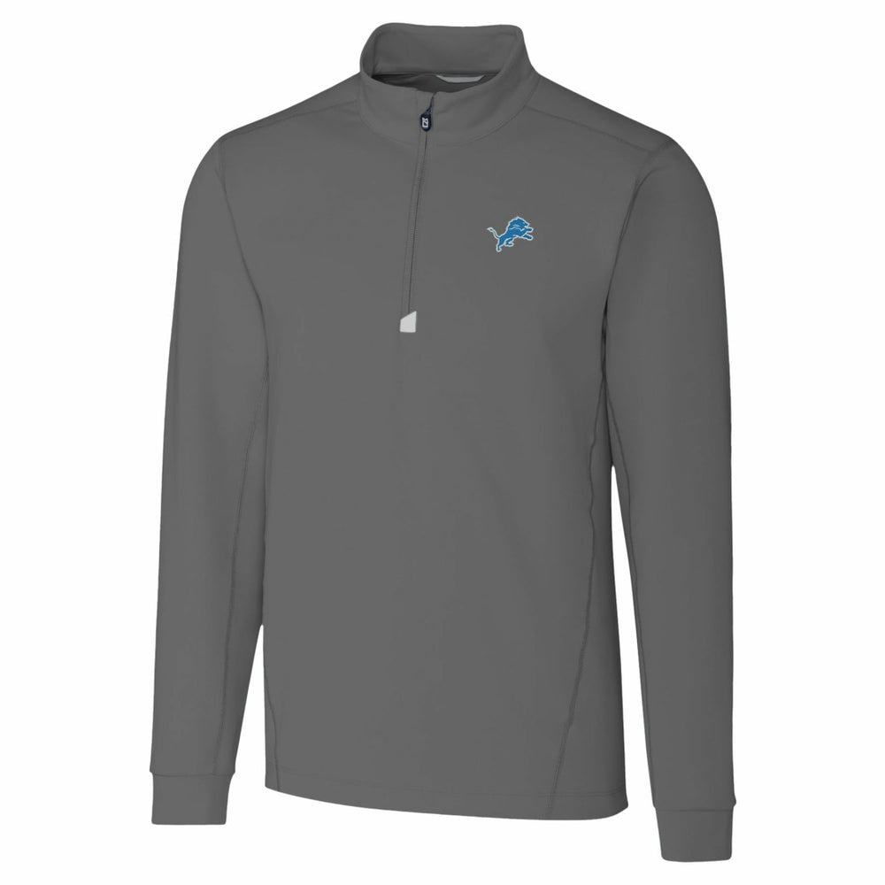Detroit Lions  Cutter & Buck Traverse Stretch Quarter-Zip Top