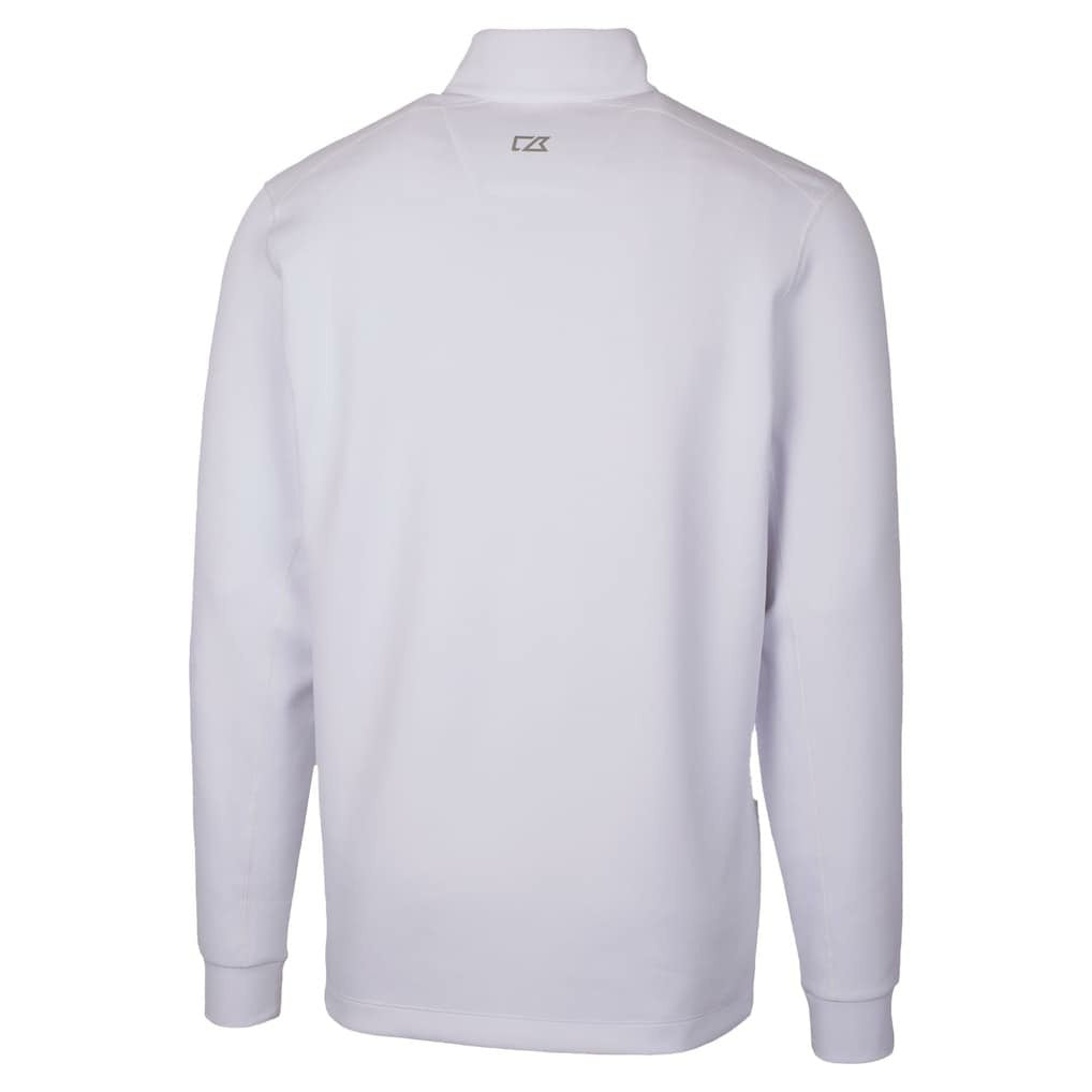 Philadelphia Eagles  Cutter & Buck Traverse Stretch Quarter-Zip Top