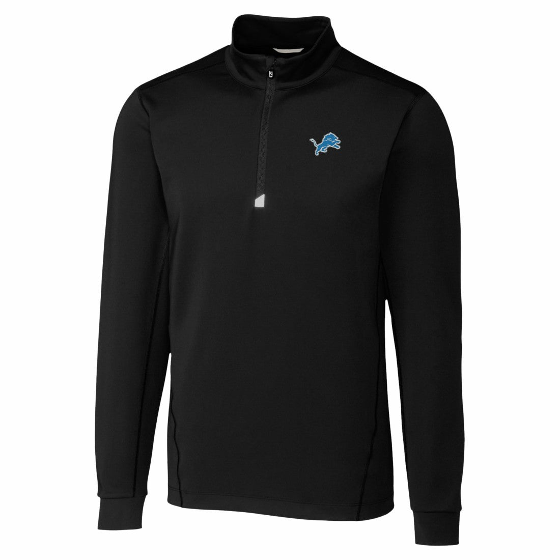Detroit Lions  Cutter & Buck Traverse Stretch Quarter-Zip Top