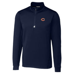 Chicago Bears  Cutter & Buck Traverse Stretch Quarter-Zip Top