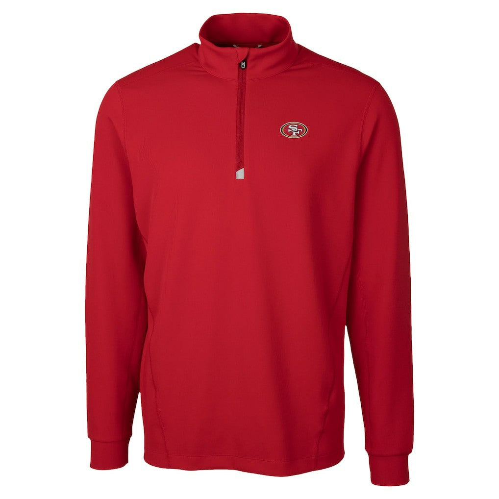 San Francisco 49ers  Cutter & Buck Traverse Stretch Quarter-Zip Top