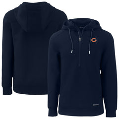 Chicago Bears  Cutter & Buck Roam Eco Recycled Half-Zip Hoodie