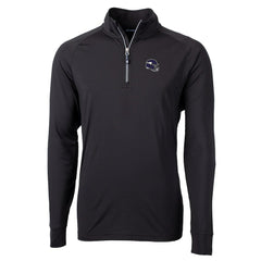 Minnesota Vikings  Cutter & Buck Big & Tall Adapt Eco DryTec Raglan Quarter-Zip Jacket