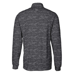 Minnesota Vikings  Cutter & Buck Big & Tall Traverse Eco Camo Tri-Blend DryTec Quarter-Zip Jacket