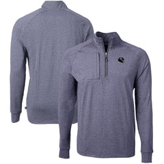 Chicago Bears  Cutter & Buck Big & Tall Adapt Eco Raglan Quarter-Zip Jacket