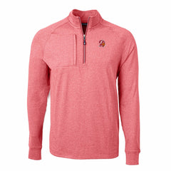 Tampa Bay Buccaneers  Cutter & Buck Big & Tall Adapt Eco Raglan Quarter-Zip Jacket