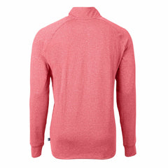 Tampa Bay Buccaneers  Cutter & Buck Big & Tall Adapt Eco Raglan Quarter-Zip Jacket