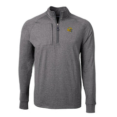 Green Bay Packers  Cutter & Buck Big & Tall Adapt Eco Raglan Quarter-Zip Jacket