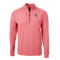 San Francisco 49ers  Cutter & Buck Big & Tall Adapt Eco Raglan Quarter-Zip Jacket