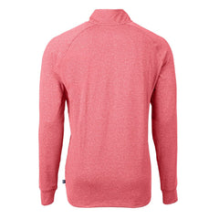 San Francisco 49ers  Cutter & Buck Big & Tall Adapt Eco Raglan Quarter-Zip Jacket
