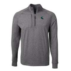 Philadelphia Eagles  Cutter & Buck Big & Tall Adapt Eco Raglan Quarter-Zip Jacket