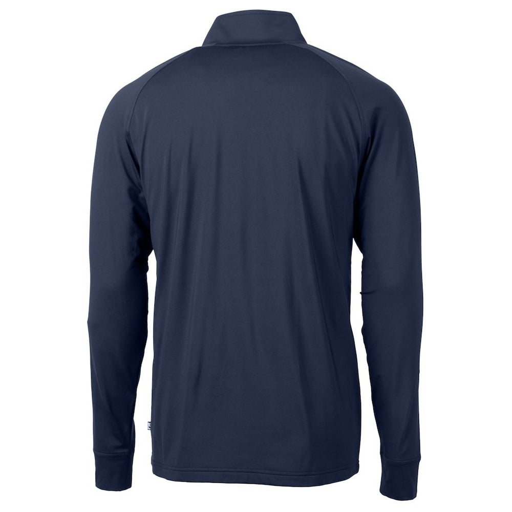 Buffalo Bills  Cutter & Buck Big & Tall Adapt Eco DryTec Raglan Quarter-Zip Jacket