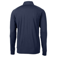 Buffalo Bills  Cutter & Buck Big & Tall Adapt Eco DryTec Raglan Quarter-Zip Jacket