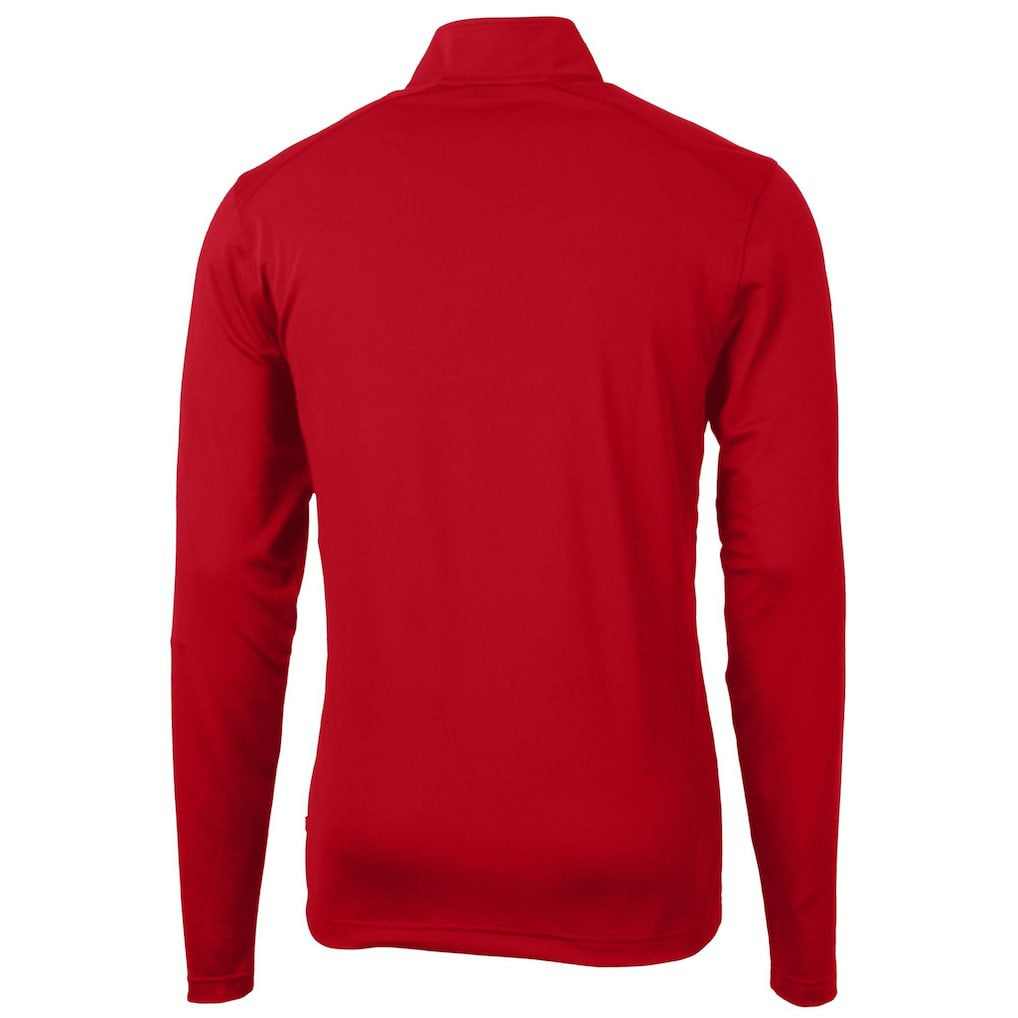 San Francisco 49ers  Cutter & Buck Big & Tall Virtue Eco Pique Quarter-Zip Jacket