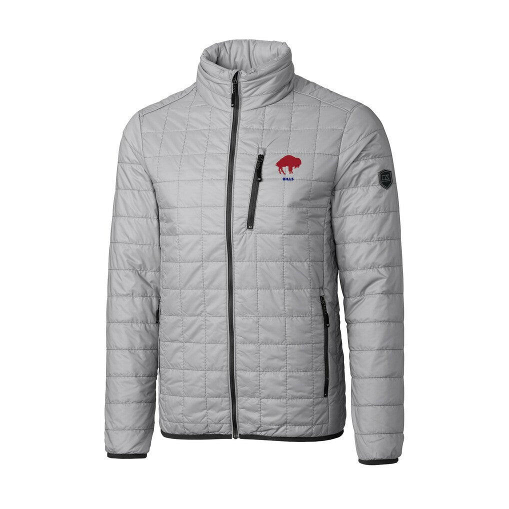 Buffalo Bills  Cutter & Buck Big & Tall Rainier PrimaLoft Eco Insulated Full-Zip Puffer Jacket