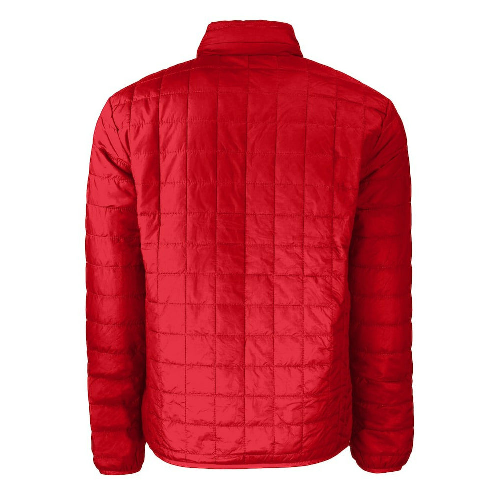 New England Patriots  Cutter & Buck Big & Tall Rainier PrimaLoft Eco Insulated Full-Zip Hoodie Puffer Jacket
