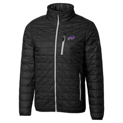 Buffalo Bills  Cutter & Buck Big & Tall Rainier PrimaLoft Eco Insulated Full-Zip Hoodie Puffer Jacket
