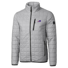 Buffalo Bills  Cutter & Buck Big & Tall Rainier PrimaLoft Eco Insulated Full-Zip Hoodie Puffer Jacket