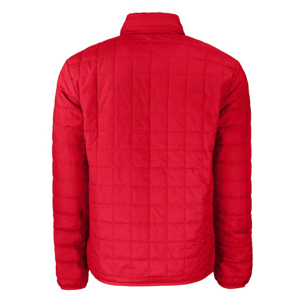 Kansas City Chiefs  Cutter & Buck Big & Tall Rainier PrimaLoft Eco Insulated Full-Zip Hoodie Puffer Jacket