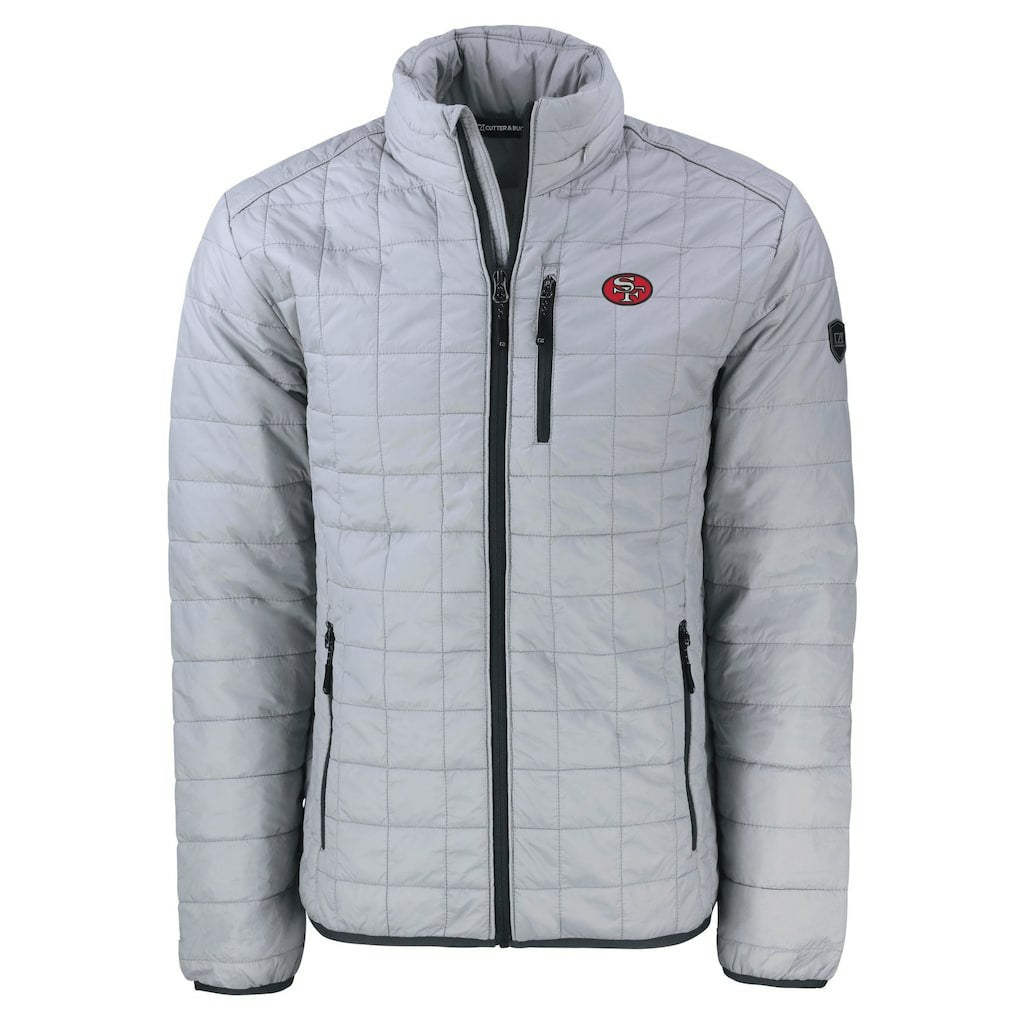 San Francisco 49ers  Cutter & Buck Big & Tall Rainier PrimaLoft Eco Insulated Full-Zip Puffer Jacket