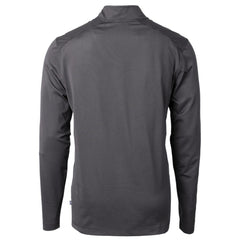 Minnesota Vikings  Cutter & Buck Big & Tall Virtue Eco Pique Micro Stripe Tri-Blend Quarter-Zip Jacket