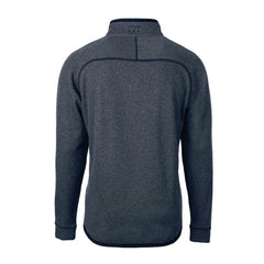 Miami Dolphins  Cutter & Buck Big & Tall Mainsail Sweater-Knit Half-Zip Jacket