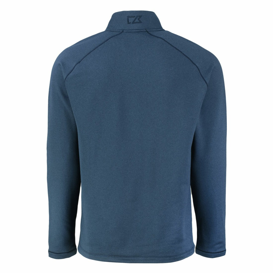 Denver Broncos  Cutter & Buck Peshastin Eco Fleece Tri-Blend Raglan Recycled Quarter-Zip Jacket