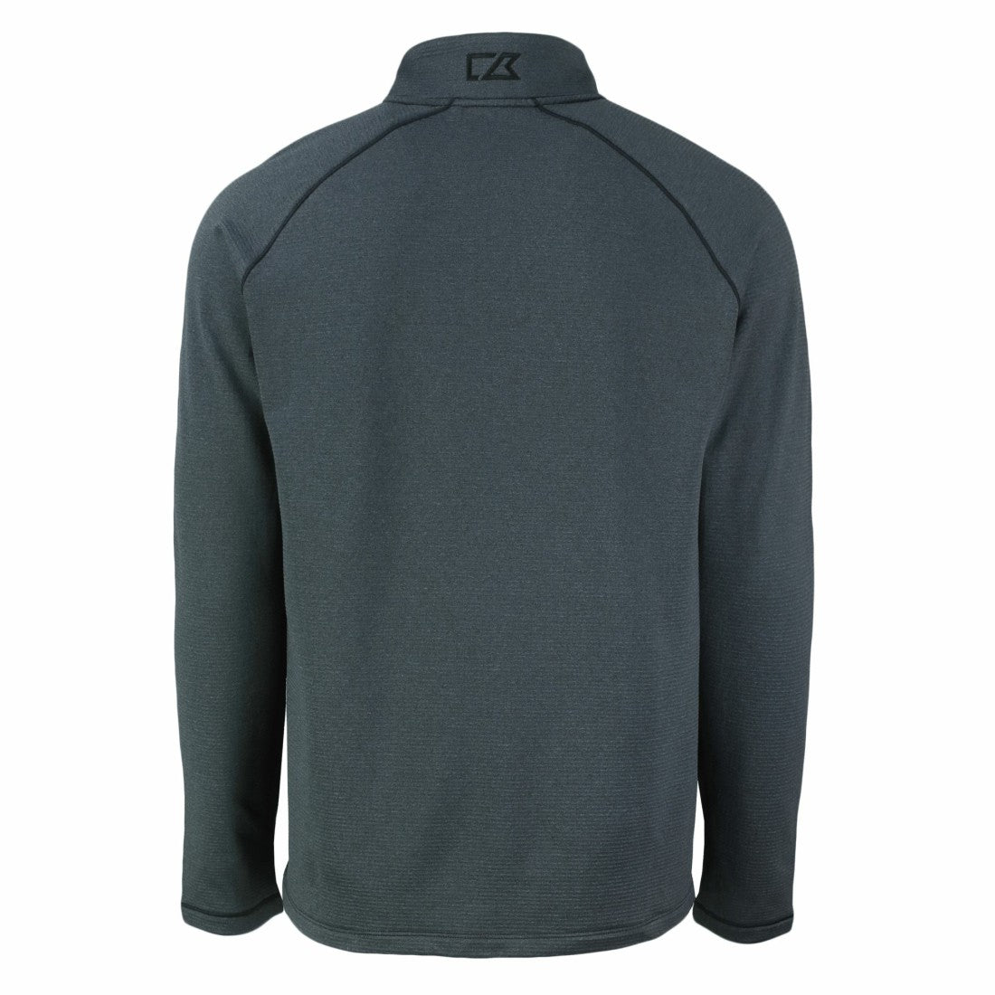 Detroit Lions  Cutter & Buck Peshastin Eco Fleece Tri-Blend Raglan Recycled Quarter-Zip Jacket