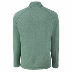 Green Bay Packers  Cutter & Buck Peshastin Eco Fleece Tri-Blend Raglan Recycled Quarter-Zip Jacket