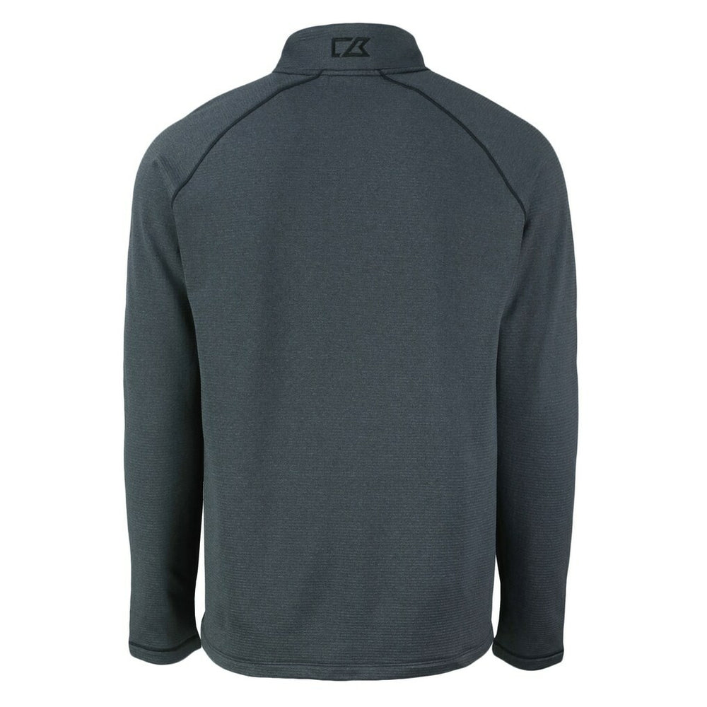 Green Bay Packers  Cutter & Buck Peshastin Eco Fleece Tri-Blend Raglan Recycled Quarter-Zip Jacket