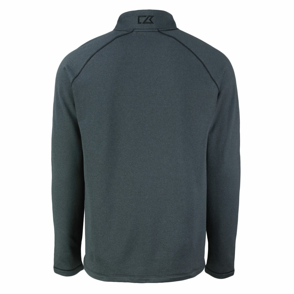 Tampa Bay Buccaneers  Cutter & Buck Peshastin Eco Fleece Tri-Blend Raglan Recycled Quarter-Zip Jacket