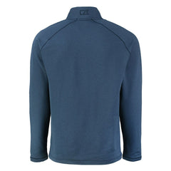 Washington Commanders  Cutter & Buck Peshastin Eco Fleece Tri-Blend Raglan Recycled Quarter-Zip Jacket