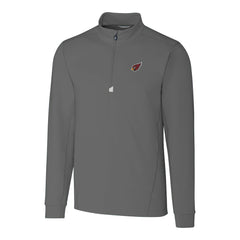 Arizona Cardinals  Cutter & Buck Big & Tall Traverse Stretch Quarter-Zip Top