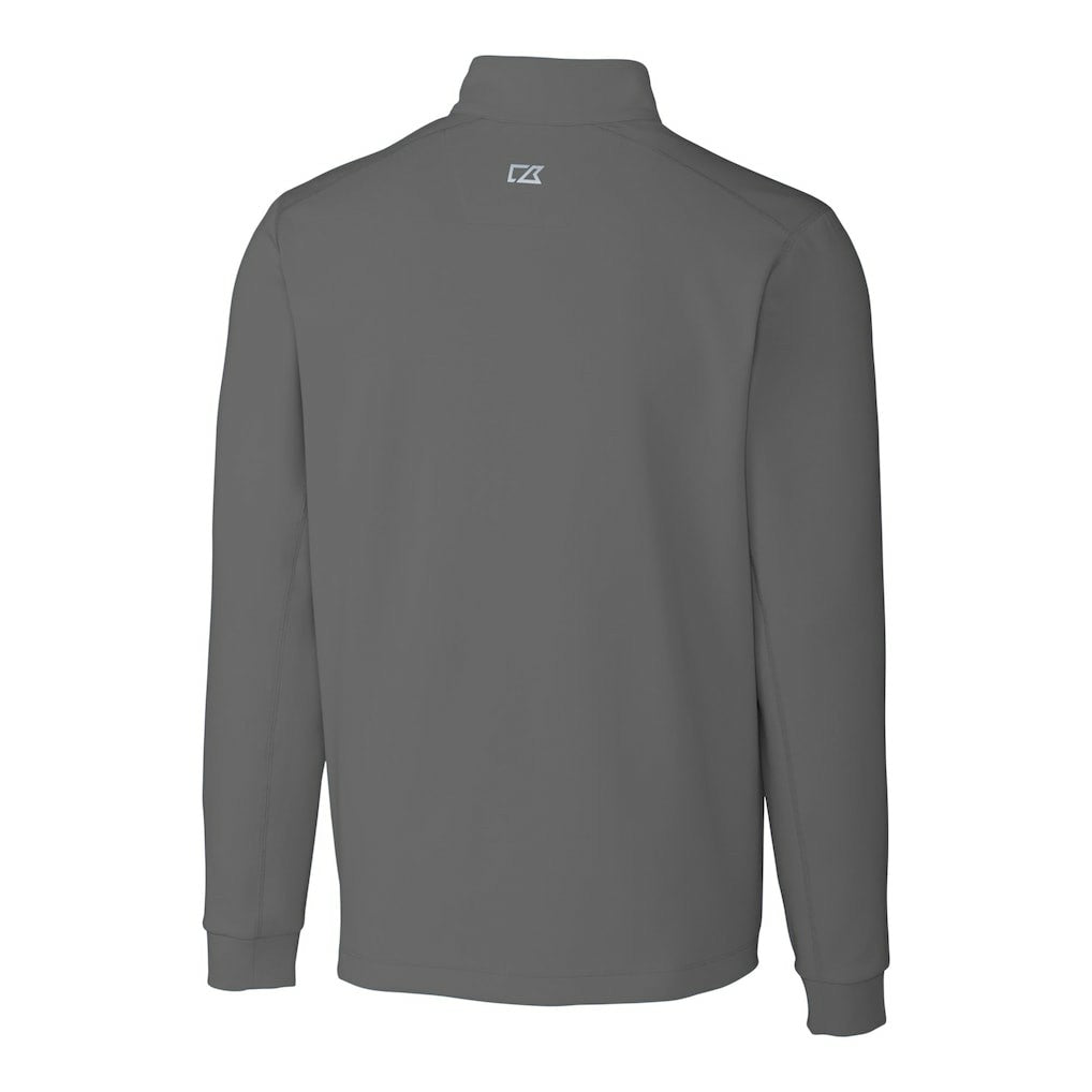 Chicago Bears  Cutter & Buck Big & Tall Traverse Stretch Quarter-Zip Top