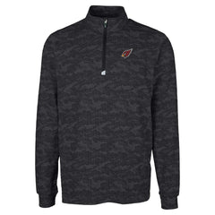 Arizona Cardinals  Cutter & Buck Big & Tall Traverse Eco Camo Tri-Blend DryTec Quarter-Zip Jacket