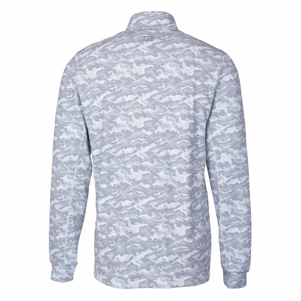 Tampa Bay Buccaneers  Cutter & Buck Big & Tall Traverse Eco Camo Tri-Blend DryTec Quarter-Zip Jacket