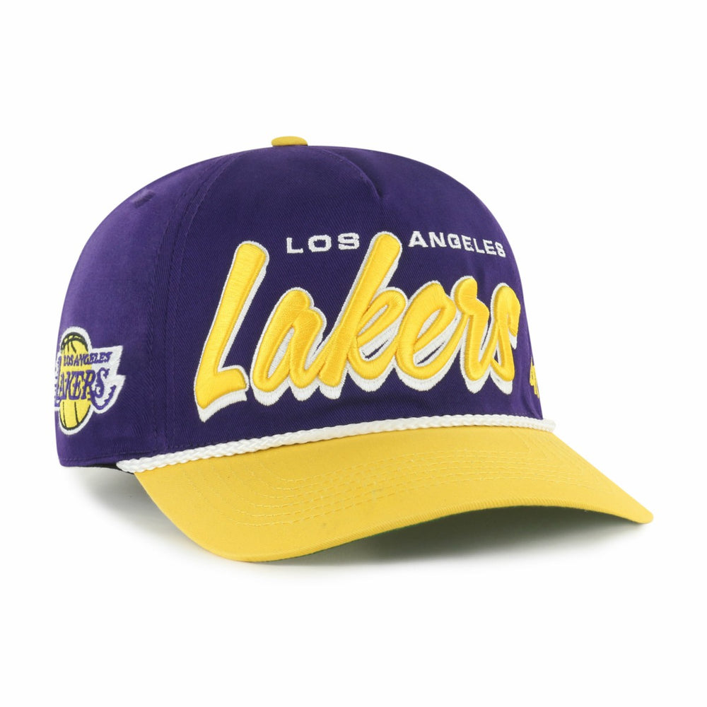Los Angeles Lakers '47 Dropshadow Rope Hitch Adjustable Hat Online