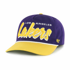 Los Angeles Lakers '47 Dropshadow Rope Hitch Adjustable Hat Online