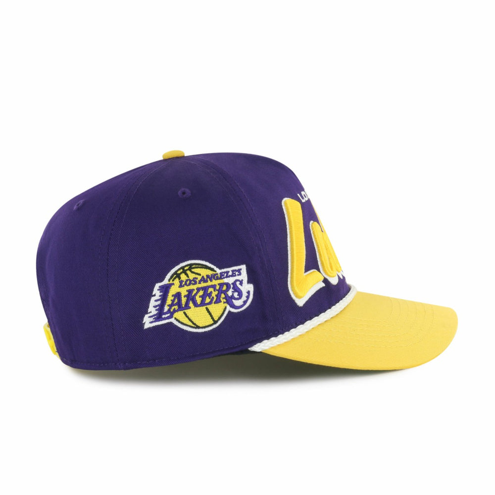 Los Angeles Lakers '47 Dropshadow Rope Hitch Adjustable Hat Online